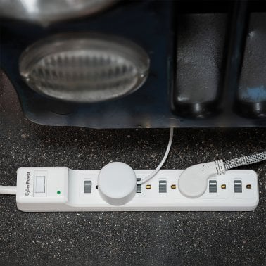 CyberPower® Essential Series B704 7-Outlet Power Strip Surge Protector