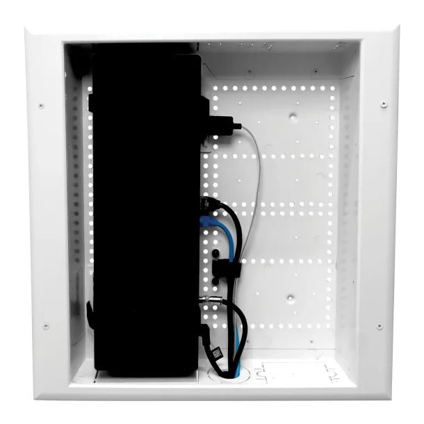 DataComm Electronics 17-In. Connected Media Box, No Power, with Slim-Line Trim Ring