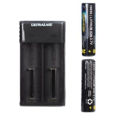 Ultralast® Lithium Ion Charger/Batteries Combo Kit