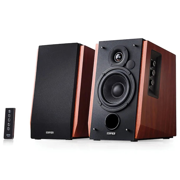 Edifier® R1700BT 66-Watt-RMS Amplified Bluetooth® Bookshelf Speaker System