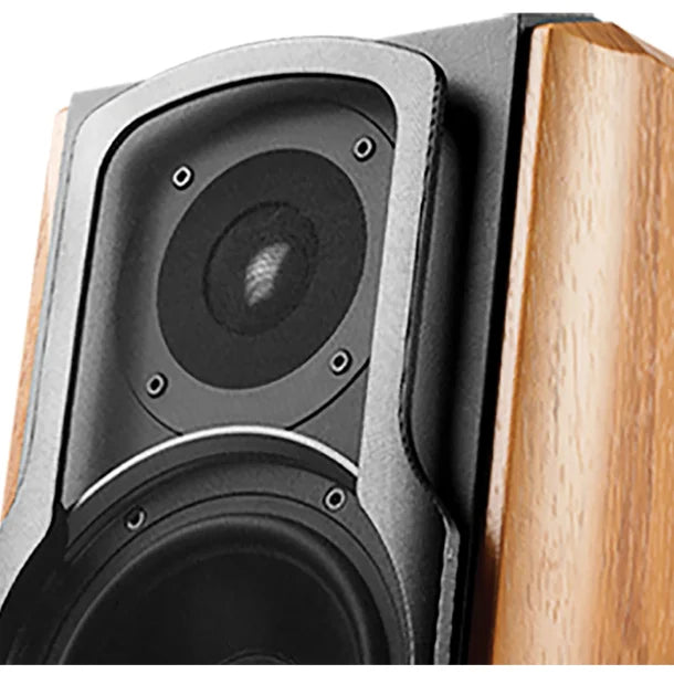 Edifier® S1000MKII 5.5-In. 120-Watt-RMS Amplified Bluetooth® Bookshelf Speaker System with Remote