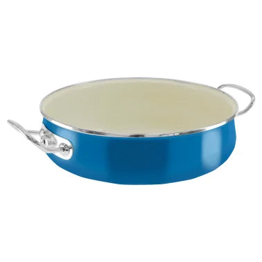 Vita® 5-Qt. Enamel-on-Steel Covered Casserole (Blue)