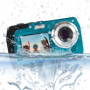 Minolta® 48.0-Megapixel Waterproof Digital Camera (Blue)