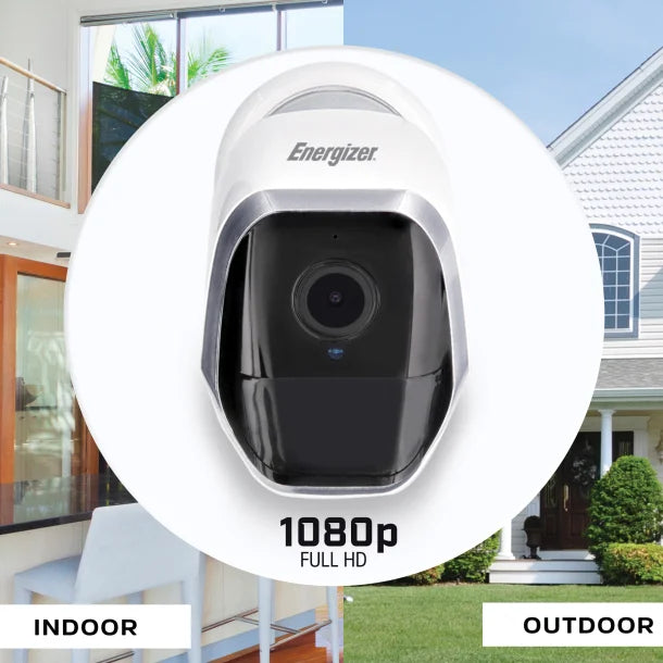 Energizer® Connect Smart 1080p Indoor/Outdoor Battery Camera