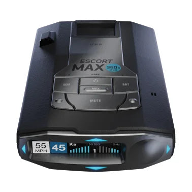 ESCORT® MAX 360®c MKII Color OLED Laser Radar Detector with 360° Awareness and Dual-Band Wi-Fi®