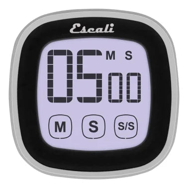 Escali® Touch Screen Digital Timer (Black)