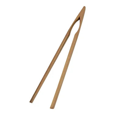 Joyce Chen® Burnished Bamboo Toaster Tongs, 6.5-In.