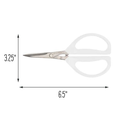 Joyce Chen® Original Unlimited Kitchen Scissors (White)