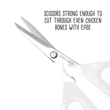 Joyce Chen® Original Unlimited Kitchen Scissors (White)