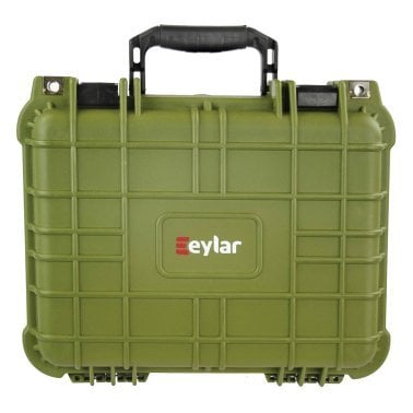 Eylar® SA00001 Standard Waterproof and Shockproof Gear Hard Case with Foam Insert (Green)