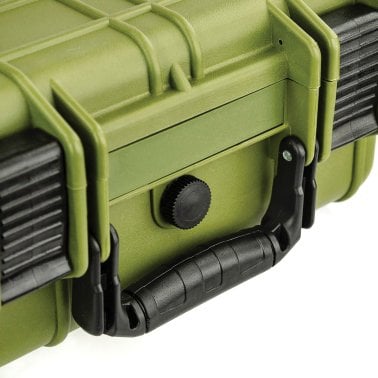 Eylar® SA00001 Standard Waterproof and Shockproof Gear Hard Case with Foam Insert (Green)