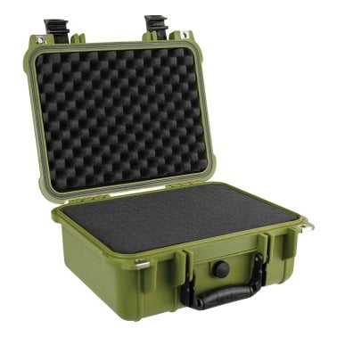 Eylar® SA00001 Standard Waterproof and Shockproof Gear Hard Case with Foam Insert (Green)