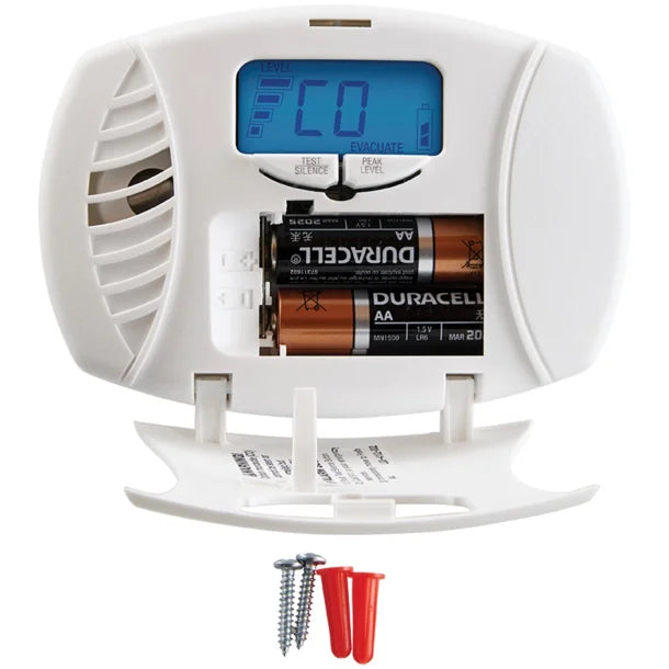 First Alert® Dual-Power Carbon Monoxide Plug-in Alarm with Digital Display