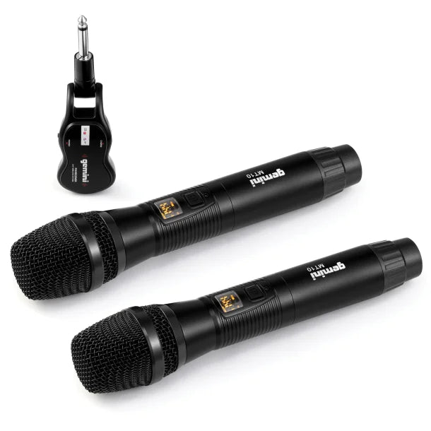 Gemini® GMU-M200 UHF Dual Wireless Microphone System