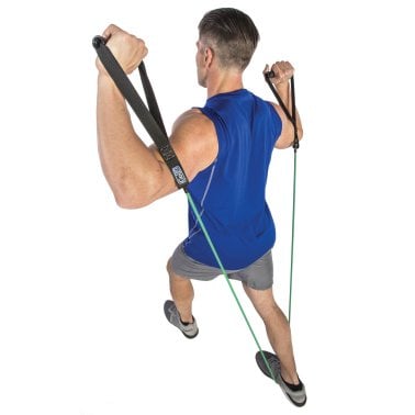 GoFit® Pro-Grade Power Resistance Tube with Handles (Green)