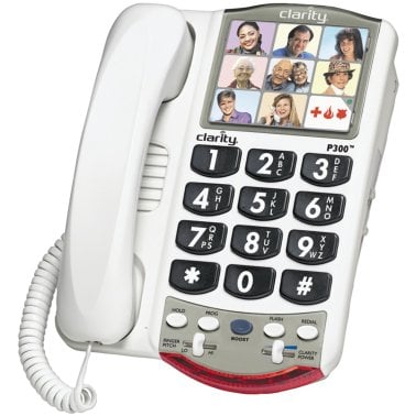 Clarity® P300™ Amplified Corded Photo Phone