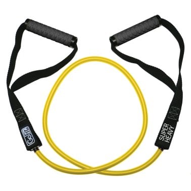 GoFit® Pro-Grade Power Resistance Tube with Handles (Yellow)