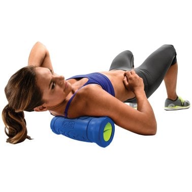 GoFit® 12-In. Go-Size Barrel Roller with Massage Ball