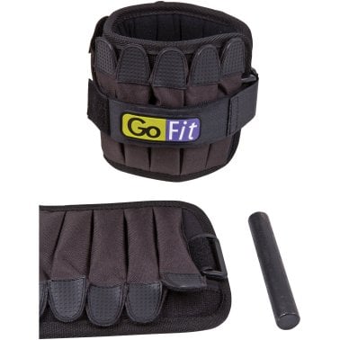 GoFit® Padded Adjustable Pro Ankle Weights