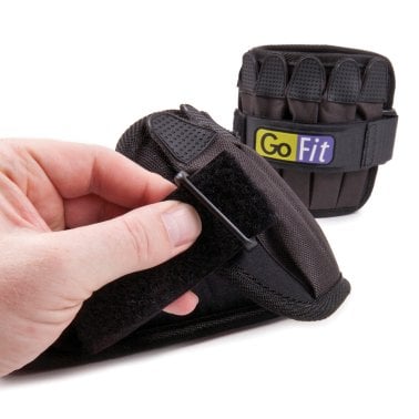 GoFit® 5-Pound Pair of Padded Pro Ankle Weights