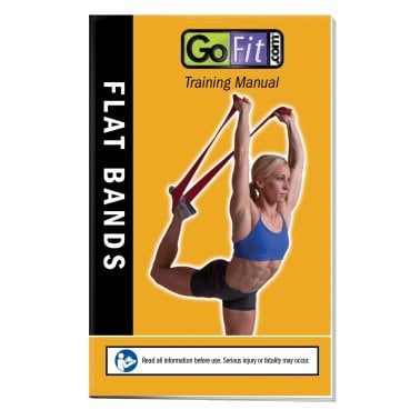 GoFit® Latex-Free Single Flat Band (Yellow)