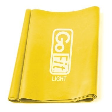 GoFit® Latex-Free Single Flat Band (Yellow)