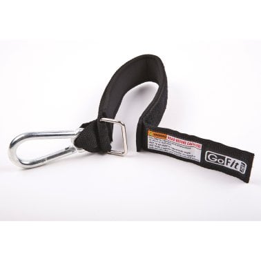 GoFit® Ankle Strap with Carabiner for Tubes and Resistance Bands