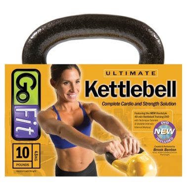 GoFit® Kettlebell with DVD (10 Lbs.)