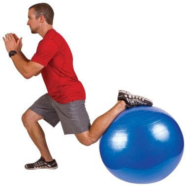 GoFit® Pro Grade Stability Guide Ball with Pump (55cm; Blue)