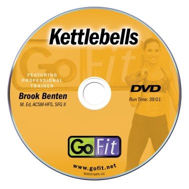 GoFit® Kettlebell with DVD (35 Lbs.)