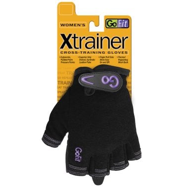 GoFit® Women's Xtrainer Cross-Training Gloves (Small; Purple)