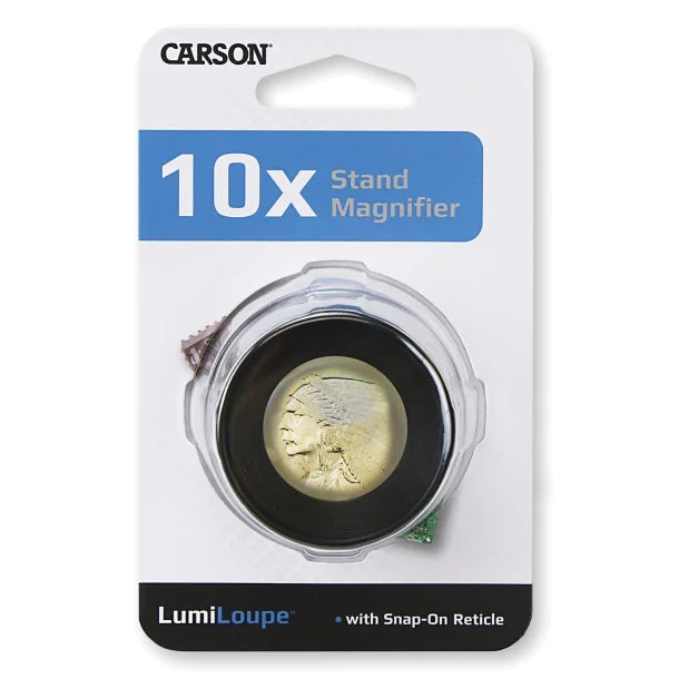 CARSON® LumiLoupe™ 10x Magnifier