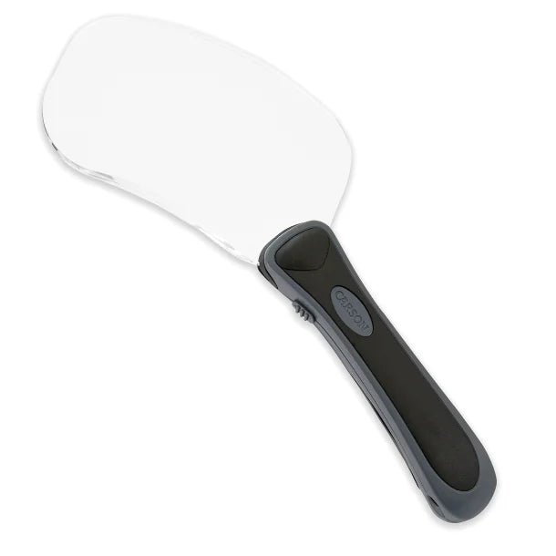 CARSON® Rectangle RimFree™ Handheld Magnifier