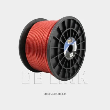 DB Link® Power Series LinkFlex Translucent 250-Ft. Power Wire, Red