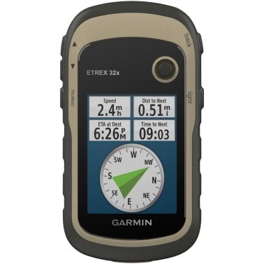 Garmin® eTrex® 32x Rugged Handheld GPS with Compass and Barometric Altimeter