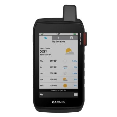 Garmin® Montana® 700i 5-In. Rugged Hiking Handheld GPS Touchscreen Navigator with inReach® Technology