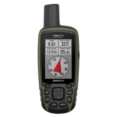 Garmin® GPSMAP® 65s Multi-Band/Multi-GNSS Hiking Handheld GPS Device