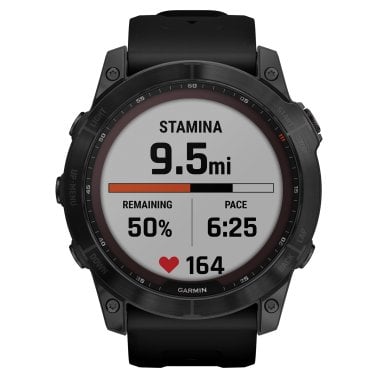 Garmin® fēnix® 7X Sapphire Solar Multisport GPS Watch (Black)