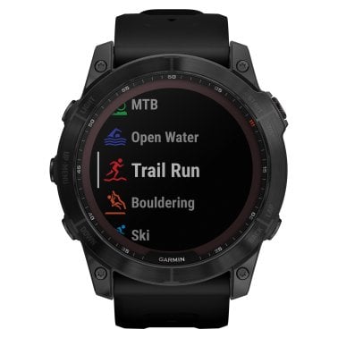 Garmin® fēnix® 7X Sapphire Solar Multisport GPS Watch (Black)