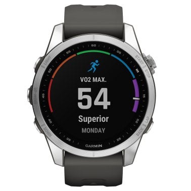 Garmin® fēnix® 7S Multisport GPS Smartwatch (Silver/Graphite)