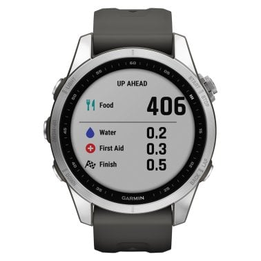 Garmin® fēnix® 7S Multisport GPS Smartwatch (Silver/Graphite)