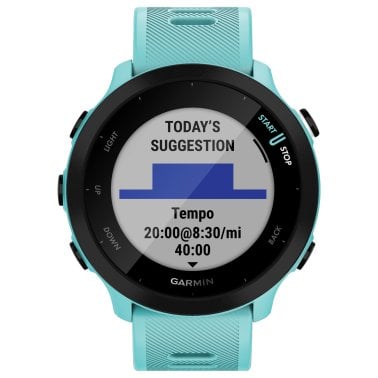 Garmin® Forerunner® 55 Running Watch (Aqua)