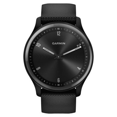 Garmin® vívomove® Sport Smartwatch with Silicone Band (Black)