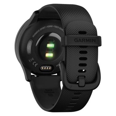 Garmin® vívomove® Sport Smartwatch with Silicone Band (Black)