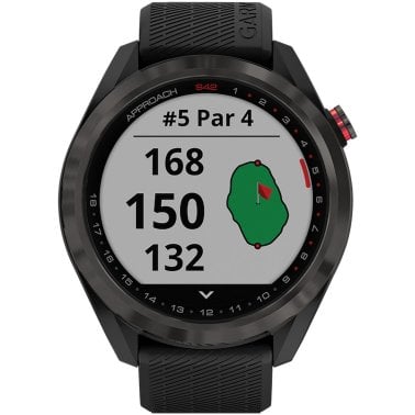 Garmin® Approach® S42 GPS Golf Smartwatch (Gray/Black)