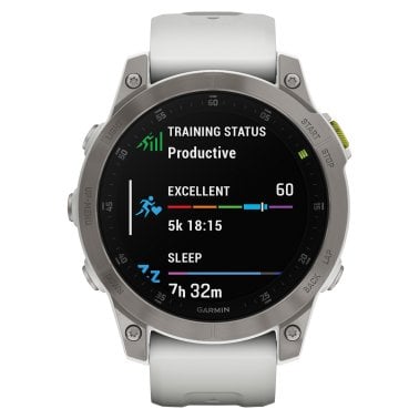 Garmin® epix™ (Gen 2) Sapphire Edition Smartwatch with 47-mm Band (White)