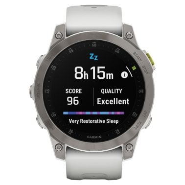 Garmin® epix™ (Gen 2) Sapphire Edition Smartwatch with 47-mm Band (White)