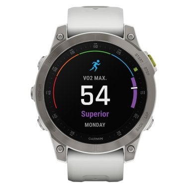 Garmin® epix™ (Gen 2) Sapphire Edition Smartwatch with 47-mm Band (White)