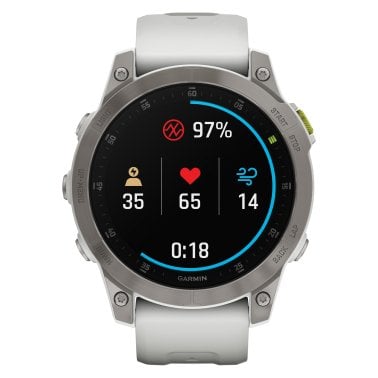 Garmin® epix™ (Gen 2) Sapphire Edition Smartwatch with 47-mm Band (White)