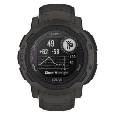 Garmin® Instinct® 2 Solar GPS Smartwatch (Graphite)